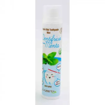 AZETA BIO ORGANSKA PASTA ZA ZUBE MENTA ZA SVE UZRASTE 0M+, 50ML 