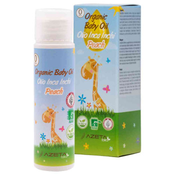 AZETA BIO BABY ORGANSKO ULJE - BRESKVA 0M+, 50ML 