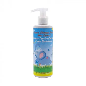 AZETA BIO ORGANSKI ŠAMPON ZA KOSU I TELO ALOE VERA 0M+, 500ML
