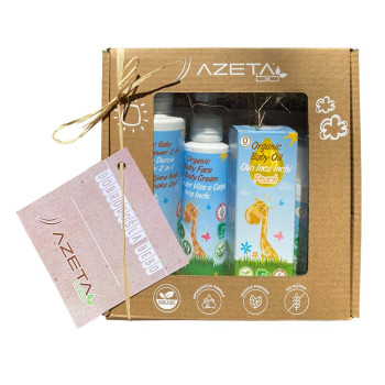AZETA BIO ORGANSKI PAKET DOBRODOSLA BEBO 0M+ (ULJANA SAMPON/KUPKA 200ML, KREMA L 