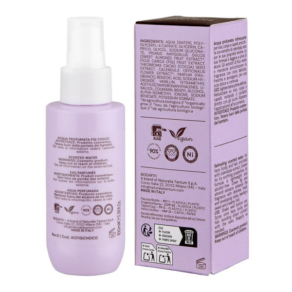 BIOEARTH MIRISNA VODICA SMOKVA/ČOKO 100ML 