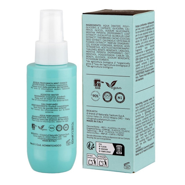 BIOEARTH MIRISNA VODICA MINT/ČOKO 100ML 