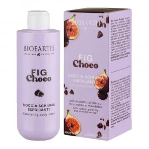 BIOEARTH GEL ZA TUŠITANJE SA PRIRODNIM SKRABOM - SMOKVA/ČOKO 250ML