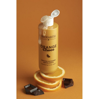 BIOEARTH GEL ZA TUŠIRANJE SA PRIRODNIM SKRABOM - NARANDŽA/ČOKO 250ML 