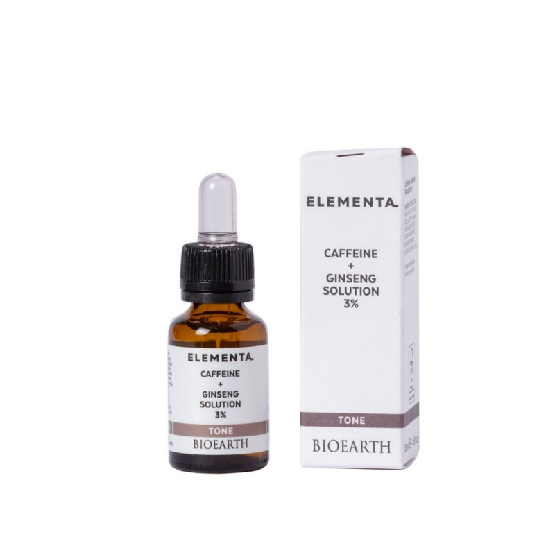 BIOEARTH KOFEIN + GINSENG 3% TONIZIRAJUĆI SERUM 15 ML 