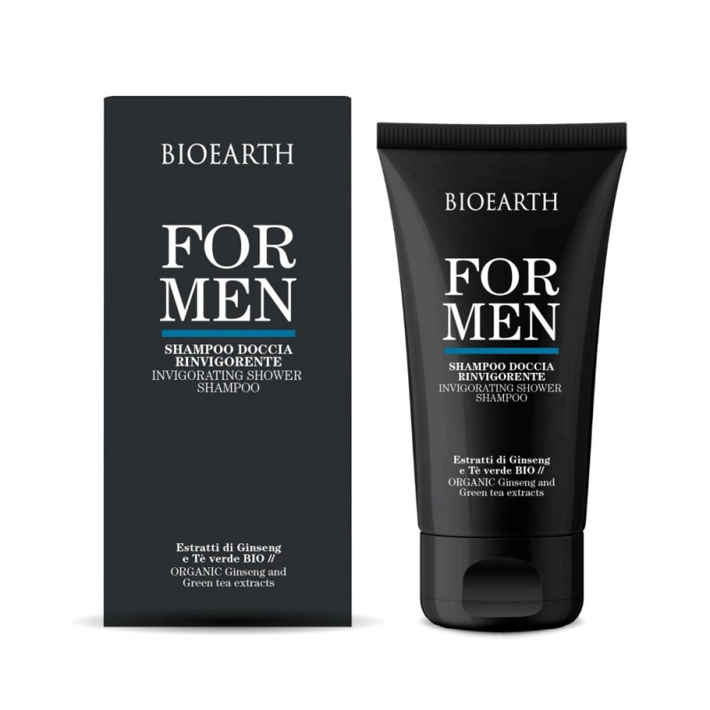 BIOEARTH GEL ZA TUŠIRANJE I ŠAMPON 2U1 - MEN  200 ML 