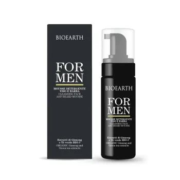 BIOEARTH PENA ZA BRIJANJE I ČIŠĆENJE LICA - MEN 150 ML 
