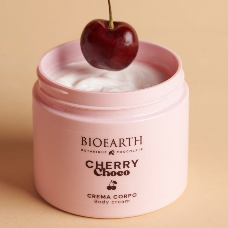BIOEARTH KREMA ZA TELO TREŠNJA/ČOKO 300ML 