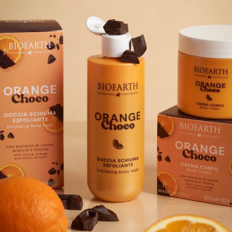 BIOEARTH KREMA ZA TELO NARANDŽA/ČOKO 300ML 
