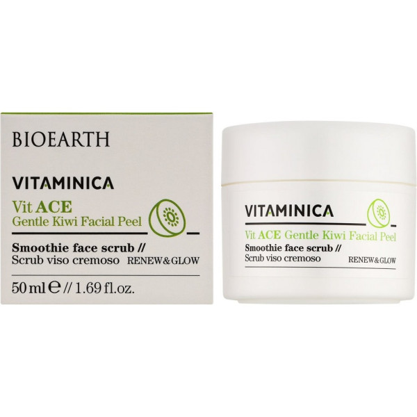 BIOEARTH BLAGI PILING ZA LICE KIWI 50 ML 
