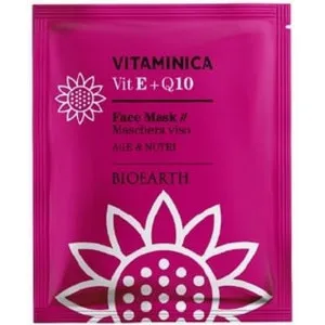 BIOEARTH MASKA ZA LICE VITAMIN E + Q10 15 ML