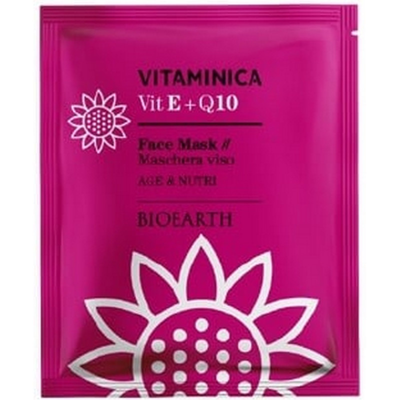 BIOEARTH MASKA ZA LICE VITAMIN E + Q10 15 ML 