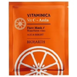 BIOEARTH MASKA ZA LICE VITAMIN C + AMLA 15 ML