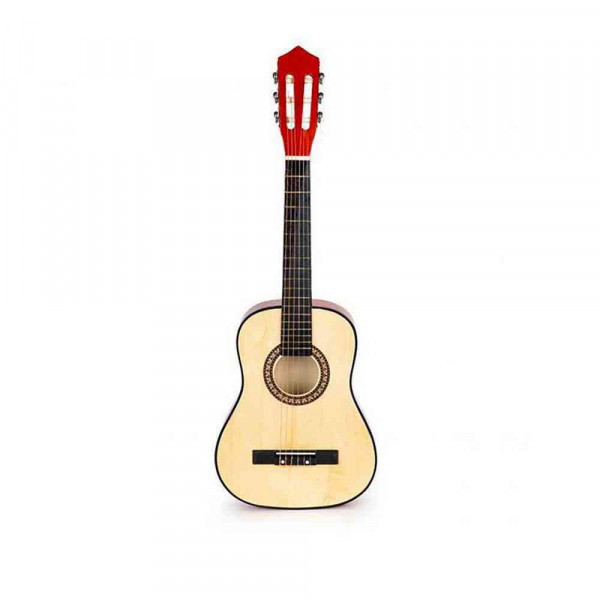 VELIKA DRVENA GITARA ZA DECU CRVENA 