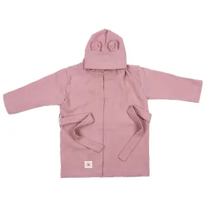 HYGGE BADEMANTIL OD MUSLINA DUSTY ROSE 