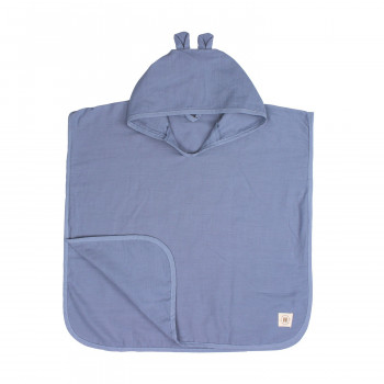 HYGGE PONCO OD MUSLINA INDIGO BLUE 