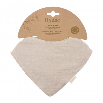 HYGGE PORTIKLA OD MUSLINA COOKIE BEIGE 