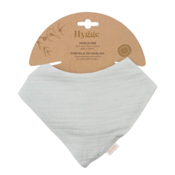 HYGGE PORTIKLA OD MUSLINA PASTEL GREEN 