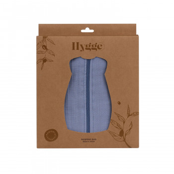 HYGGE VRECA ZA SPAVANJE OD MUSLINA INDIGO BLUE 