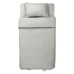 HYGGE POSTELJINA OD MUSLINA 3 DELA PASTEL GREEN
