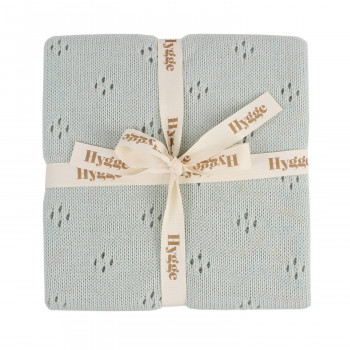 HYGGE KONCANI PREKRIVAC PASTEL GREEN 