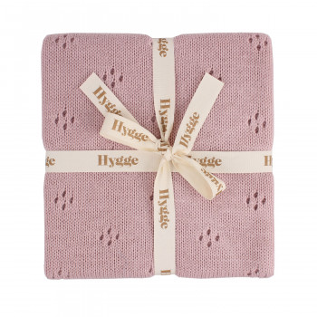 HYGGE KONCANI PREKRIVAC DUSTY ROSE 