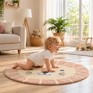 HYGGE PODLOGA ZA BEBE LEON'S NEST 125X125CM 