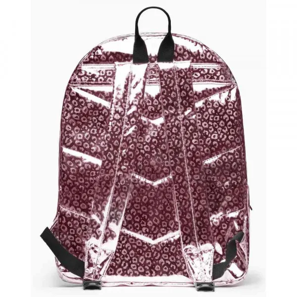 HYPE RANAC UNISEX PINK HOLOGRAPHIC LEOPARD CREST 