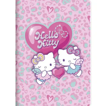 SVESKA A4 DIKTO 52L HELLO KITTY I KUROMI