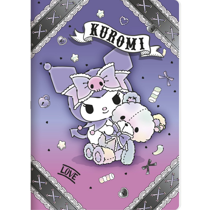 SVESKA A5 LATAJN 52L HELLO KITTY I KUROMI 