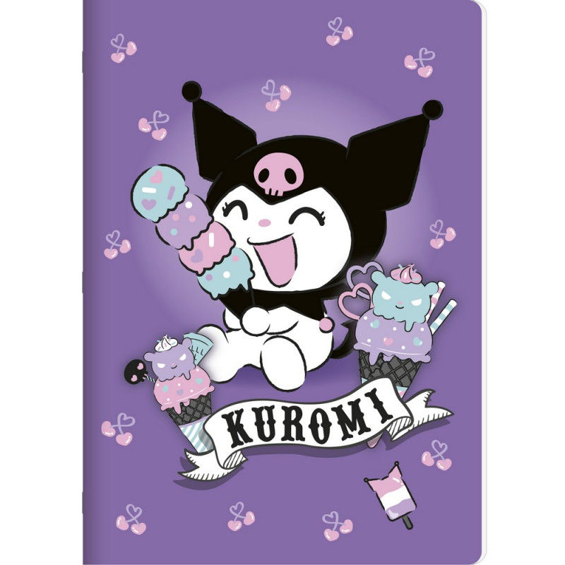 SVESKA A5 LATAJN 52L HELLO KITTY I KUROMI 