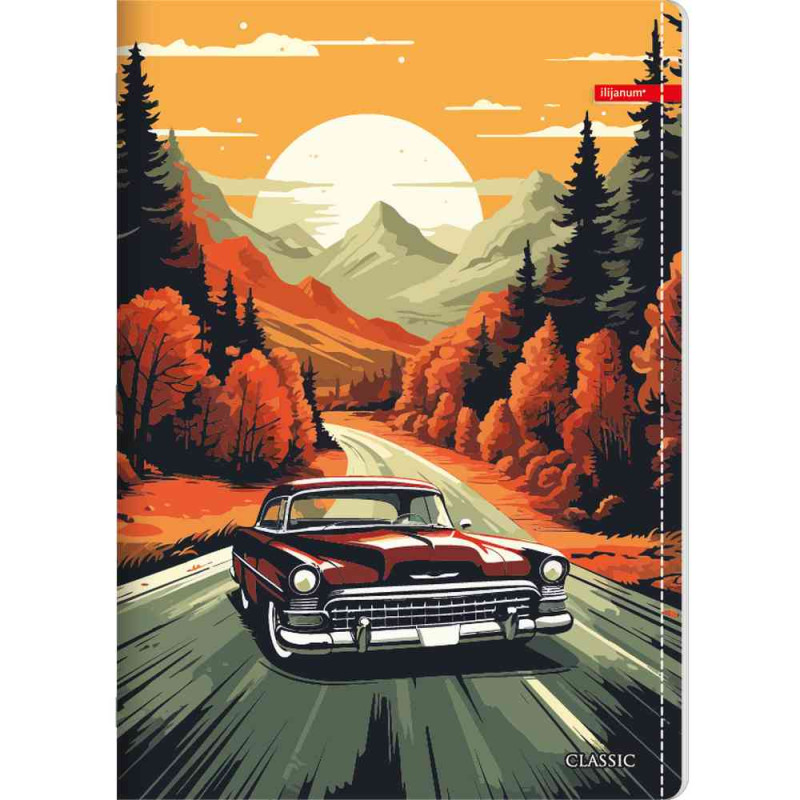ILIJANUM SVESKA- MP CLASSIC A4 ,52 LISTA,CISTA 