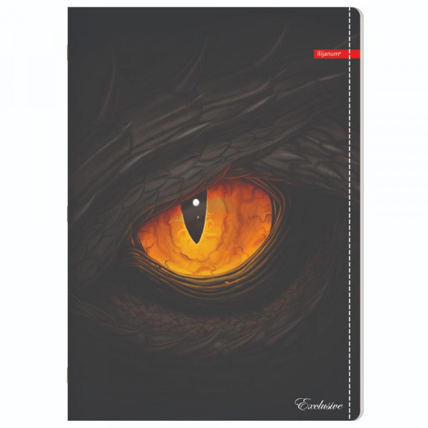 ILIJANUM EXCLUSIVE A5 SVESKA, 52 LISTA, UV LAK, KARO