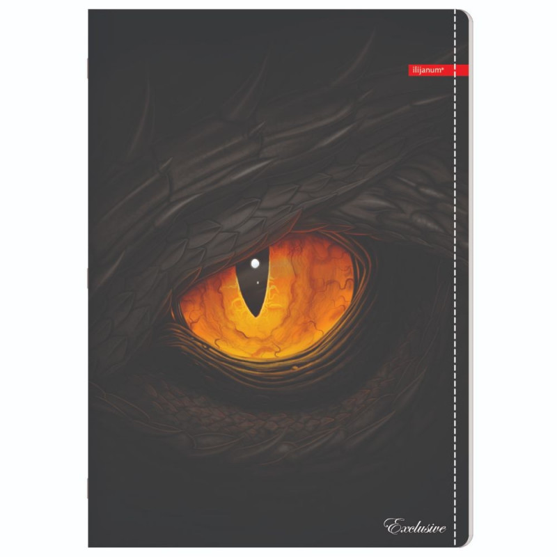 ILIJANUM EXCLUSIVE A5 SVESKA, 52 LISTA, UV LAK, KARO