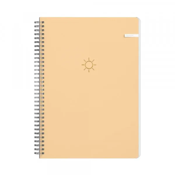 ILIJANUM SVESKA SOFT TOUCH A5 KARO 80L, SPIRALNI POVEZ 