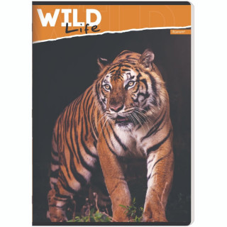 ILIJANUM SVESKA A5 KARO 52L WILD ANIMALS
