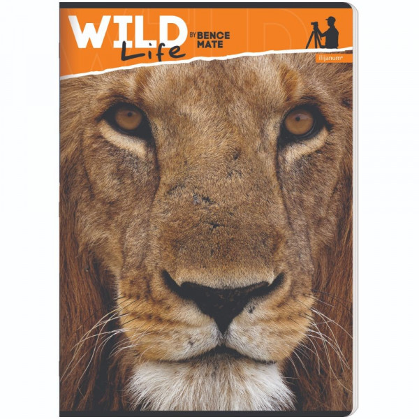 ILIJANUM SVESKA A5 KARO 52L WILD ANIMALS
