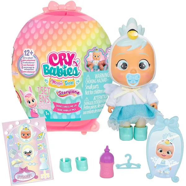 CRYBABIES MINI DRESS ME UP ASST 