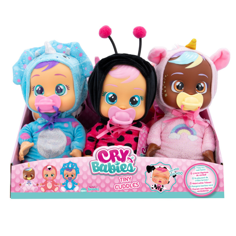 CRYBABIES PLACLJIVICE TINY CUDDLES ASST 