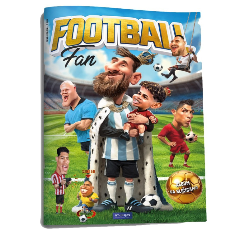 FOOTBALL FAN ALBUM ZA SLICICE 