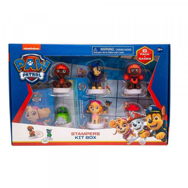 PMI: PAW PATROL 6PK SET FIGURA S PECATIMA + DRUSTVENA IGRA BINGO 