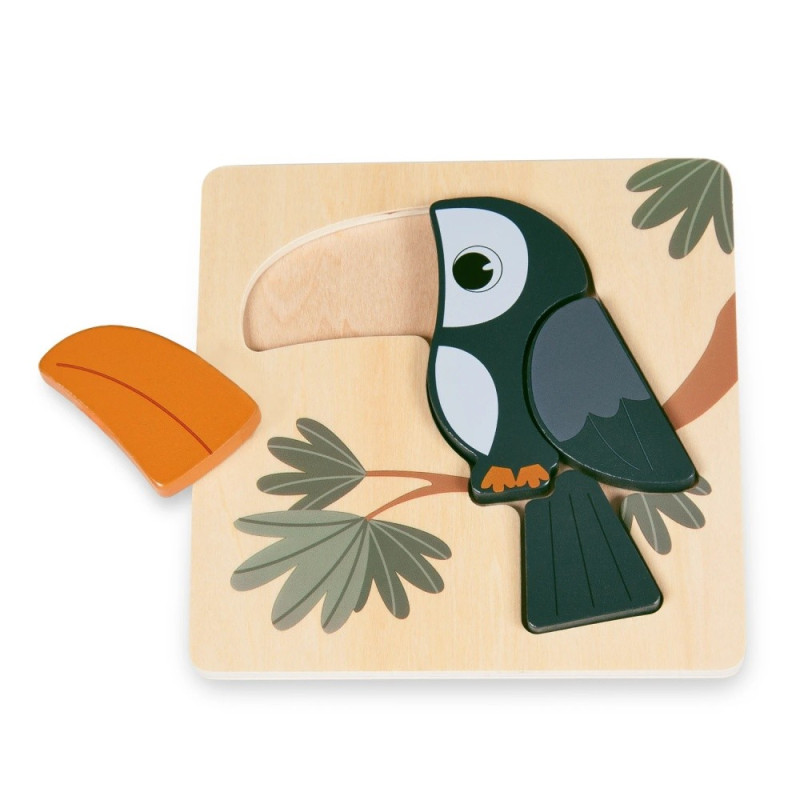 PINO 3D SLAGALICA TUKAN (4 ELEMENTA) 