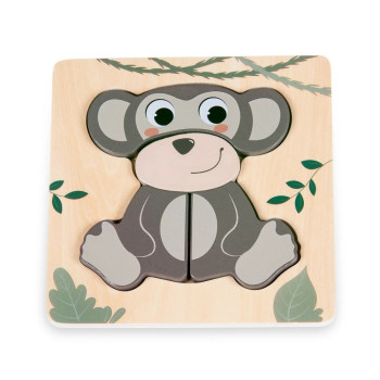 PINO 3D SLAGALICA MAJMUN (4 ELEMENTA) 