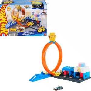 HOT WHEELS SUPER POLICIJSKA STANICA SET 