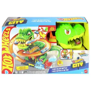 HOT WHEELS T-REX VATROGASNA STANICA