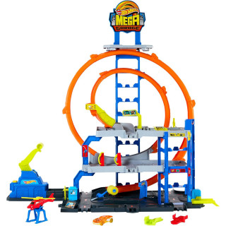 HOT WHEELS VELIKI SET CITY MEGA GARAŽA