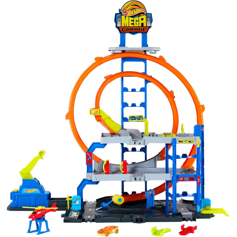 HOT WHEELS VELIKI SET CITY MEGA GARAŽA