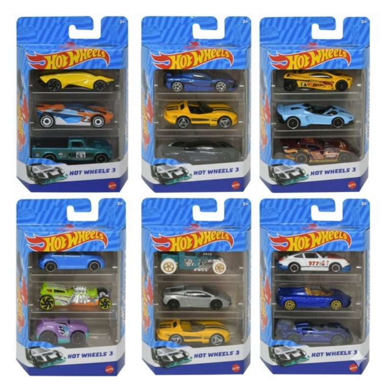 HOT WHEELS AUTICI 3U1