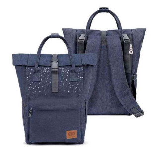 KINDERKRAFT MOONPACK RANAC ZA MAMU CONFETTI DENIM 