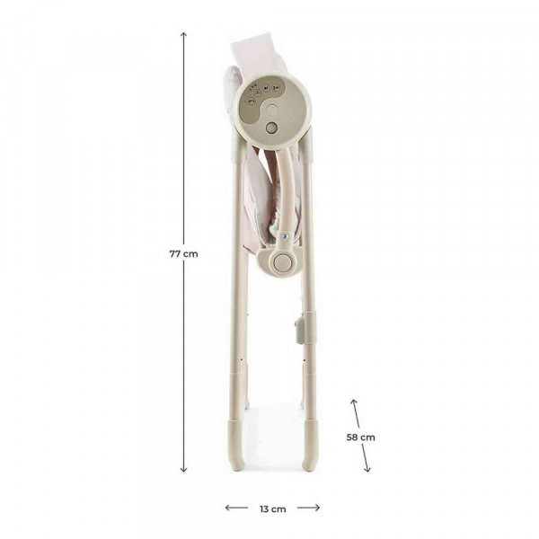 KINDERKRAFT STOLICA ZA LJULJANJE SWINGEE BEIGE 